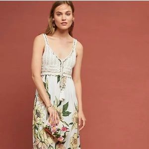 Farm Rio Anthropologie Protea Brynne Maxi Dress